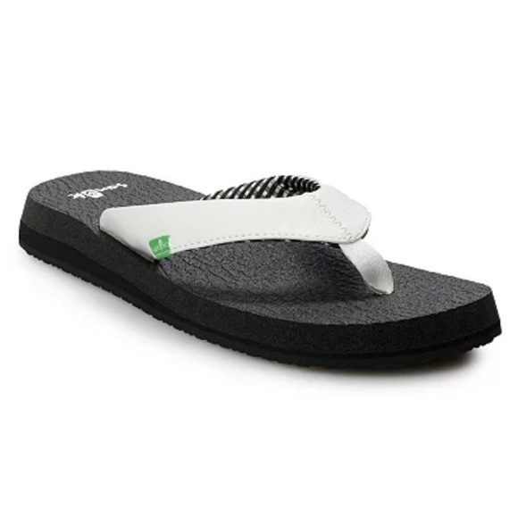 Sanuk Yoga Mat Women's Flip Flop Sandals, size 10, NWT - Picture 1 of 3